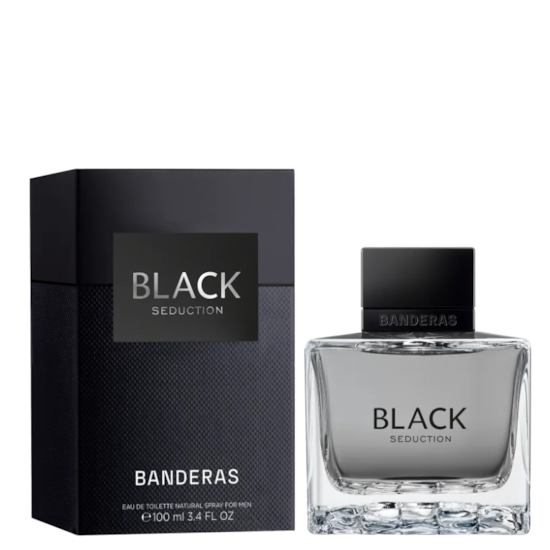 Perfume Seduction In Black Men - Antonio Banderas - Eau de Toilette - 100ml Perfume Seduction In Black Men - Antonio Banderas - Eau de Toilette - 100ml