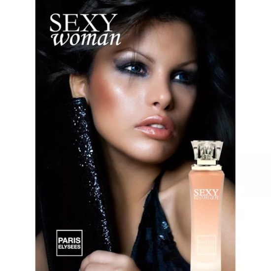 Perfume Sexy Woman - Paris Elysees - Feminino - Eau de Toilette - 100ml Perfume Sexy Woman - Paris Elysees - Feminino - Eau de Toilette - 100ml