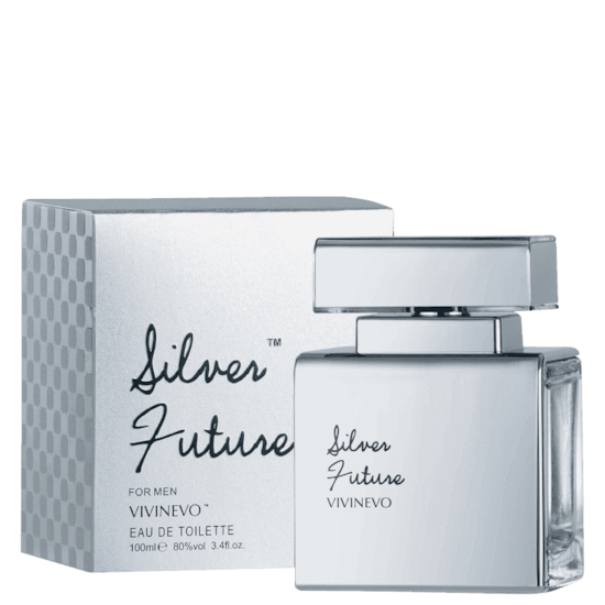 Perfume Silver Future - Vivinevo - Masculino - Eau de Toilette - 100ml Perfume Silver Future - Vivinevo - Masculino - Eau de Toilette - 100ml