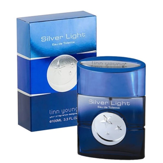 Perfume Silver Light Man - Linn Young Coscentra - Masculino - Eau de Toilette - 100ml Perfume Silver Light Man - Linn Young Coscentra - Masculino - Eau de Toilette - 100ml