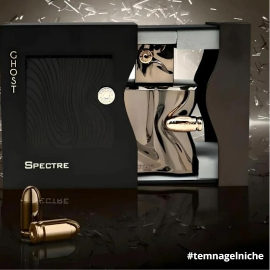 Perfume Spectre Ghost - Fragrance World - Unissex - Eau de Parfum - 80ml Perfume Spectre Ghost - Fragrance World - Unissex - Eau de Parfum - 80ml