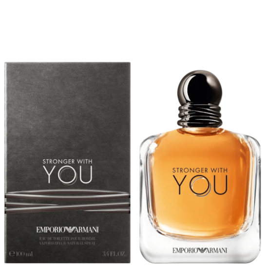 Perfume Stronger With You - Giorgio Armani - Masculino - Eau de Toilette - 100ml Perfume Stronger With You - Giorgio Armani - Masculino - Eau de Toilette - 100ml