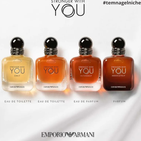 Perfume Stronger With You - Giorgio Armani - Masculino - Eau de Toilette - 50ml