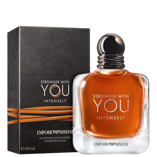 Perfume Stronger With You Intensely - Giorgio Armani - Masculino - Eau de Parfum - 100ml Perfume Stronger With You Intensely - Giorgio Armani - Masculino - Eau de Parfum - 100ml
