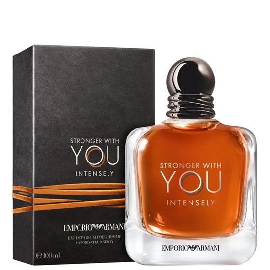 Perfume Stronger With You Intensely - Giorgio Armani - Masculino - Eau de Parfum - 100ml