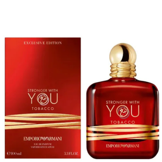 Perfume Stronger With You Tobacco - Giorgio Armani - Masculino - Eau de Parfum - 100ml