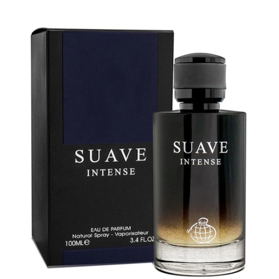 Perfume Suave Intense - Fragrance World - Masculino - Eau de Parfum - 100ml