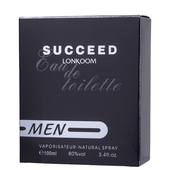 Perfume Succeed - Lonkoom - Masculino - Eau de Toilette - 100ml