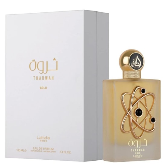 Perfume Tharwah Gold - Lattafa - Feminino - Eau de Parfum - 100ml Perfume Tharwah Gold - Lattafa - Feminino - Eau de Parfum - 100ml