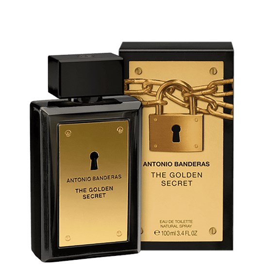 Perfume The Golden Secret - Antonio Banderas - Masculino - Eau de Toilette - 100ml