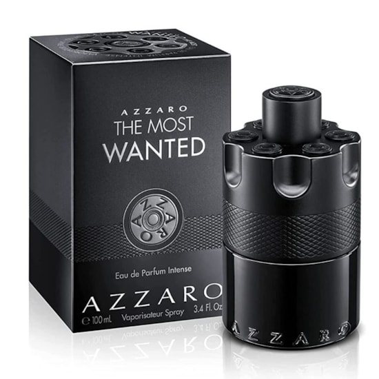 Perfume The Most Wanted - Azzaro - Masculino - Eau de Parfum Intense - 100ml Perfume The Most Wanted - Azzaro - Masculino - Eau de Parfum Intense - 100ml