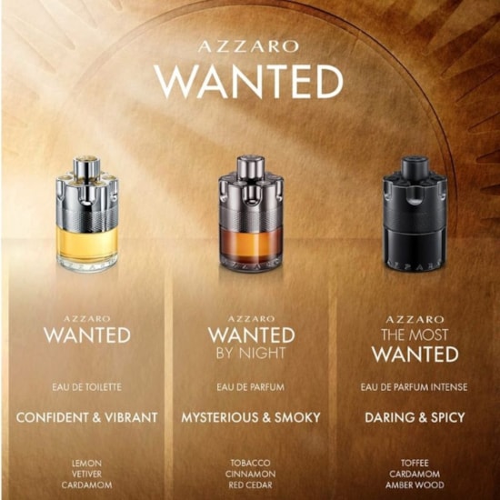 Perfume The Most Wanted - Azzaro - Masculino - Eau de Parfum Intense - 100ml Perfume The Most Wanted - Azzaro - Masculino - Eau de Parfum Intense - 100ml