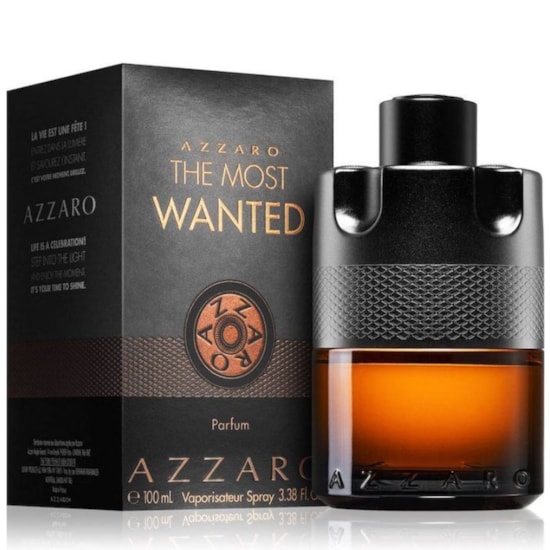 Perfume The Most Wanted - Azzaro - Masculino - Parfum - 100ml Perfume The Most Wanted - Azzaro - Masculino - Parfum - 100ml