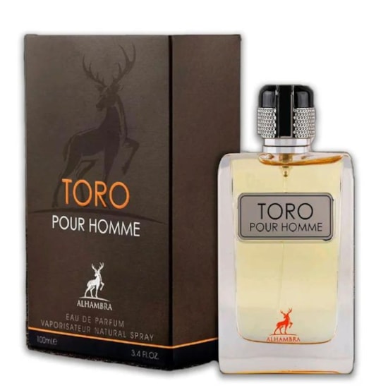 Perfume Toro Pour Homme - Alhambra - Masculino - Eau de Parfum - 100ml Perfume Toro Pour Homme - Alhambra - Masculino - Eau de Parfum - 100ml