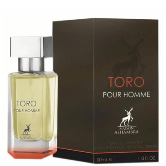 Perfume Toro Pour Homme - Alhambra - Masculino - Eau de Parfum - 30ml Perfume Toro Pour Homme - Alhambra - Masculino - Eau de Parfum - 30ml