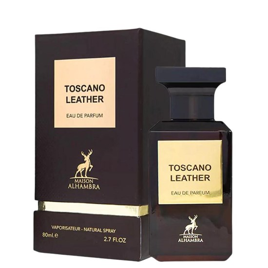 Perfume Toscano Leather - Alhambra - Unissex - Eau de Parfum - 80ml