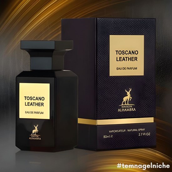 Perfume Toscano Leather - Alhambra - Unissex - Eau de Parfum - 80ml