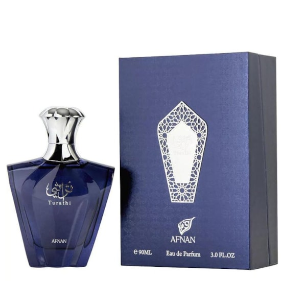 Perfume Turathi Blue - Afnan - Masculino - Eau de Parfum - 90ml