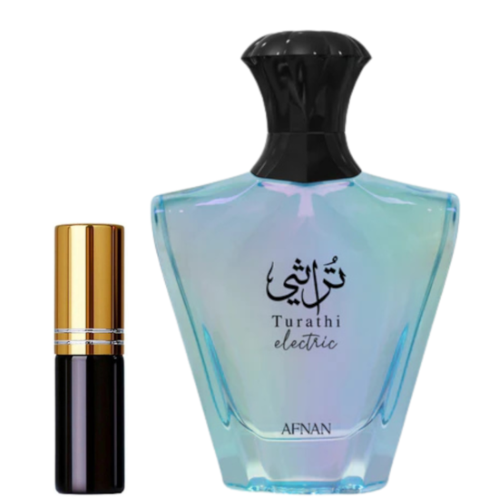 Perfume Turathi Electric Pocket - Afnan - Eau de Parfum - 5ml