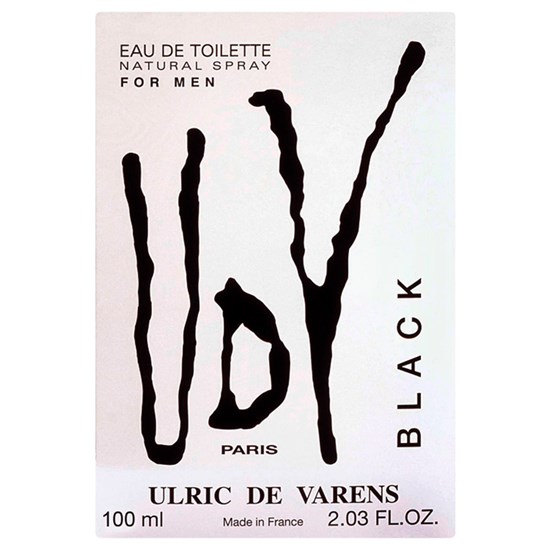 Perfume UDV Black - Ulric de Varens - Masculino - Eau de Toilette - 100ml