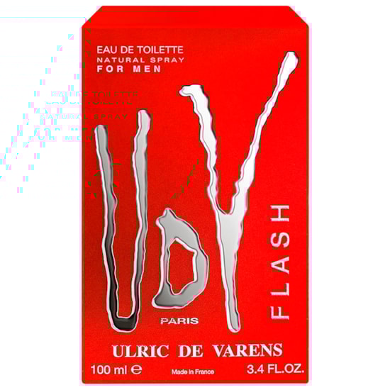 Perfume UDV Flash - Ulric de Varens - Masculino - Eau de Toilette - 100ml Perfume UDV Flash - Ulric de Varens - Masculino - Eau de Toilette - 100ml
