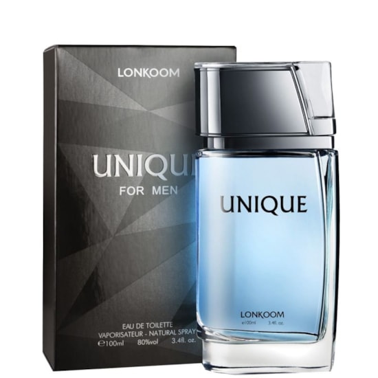 Perfume Unique For Men - Lonkoom - Masculino - Eau de Toilette - 100ml Perfume Unique For Men - Lonkoom - Masculino - Eau de Toilette - 100ml