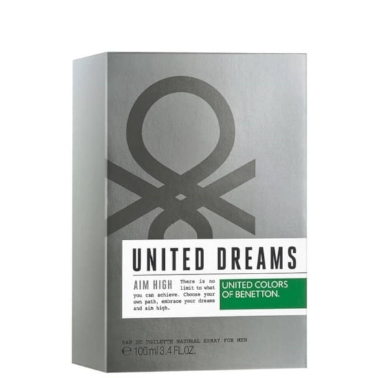 Perfume United Dreams Aim High - Benetton - Masculino - Eau de Toilette - 100ml Perfume United Dreams Aim High - Benetton - Masculino - Eau de Toilette - 100ml