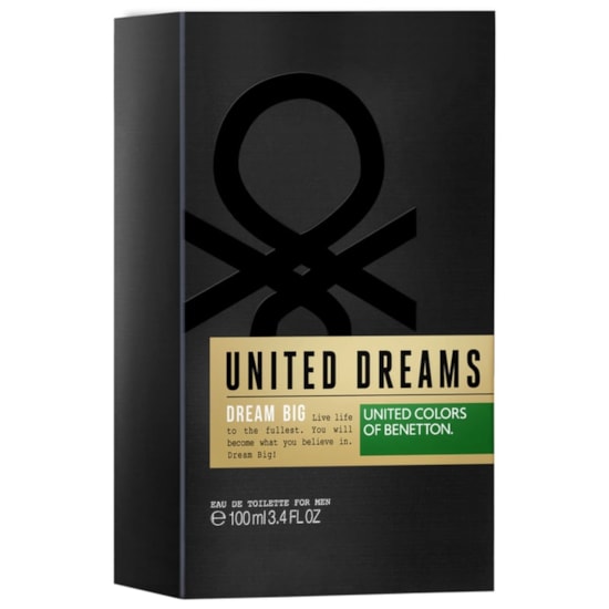 Perfume United Dreams Dream Big Man - Benetton - Masculino - Eau de Toilette - 100ml Perfume United Dreams Dream Big Man - Benetton - Masculino - Eau de Toilette - 100ml