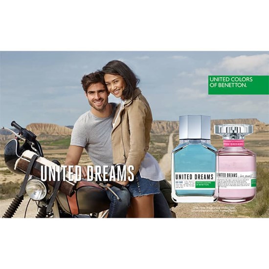 Perfume United Dreams Go Far - Benetton - Masculino - Eau de Toilette - 200ml