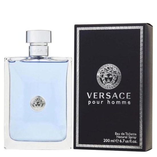 Perfume Versace Pour Homme - Versace - Masculino - Eau de Toilette - 200ml Perfume Versace Pour Homme - Versace - Masculino - Eau de Toilette - 200ml