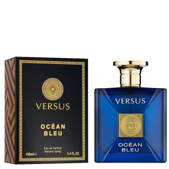 Perfume Versus Océan Bleu - Fragrance World - Masculino - Eau de Parfum - 100ml