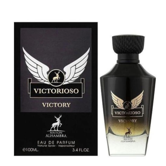 Perfume Victorioso Nero - Alhambra - Masculino - Eau de Parfum - 100ml Perfume Victorioso Nero - Alhambra - Masculino - Eau de Parfum - 100ml