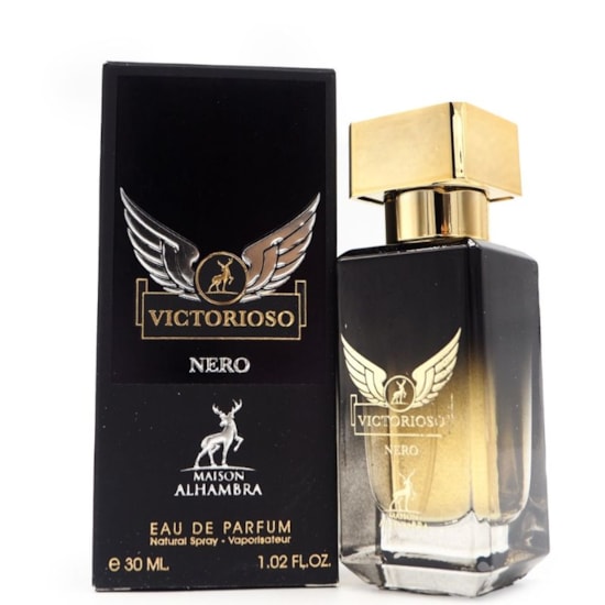 Perfume Victorioso Nero - Alhambra - Masculino - Eau de Parfum - 30ml Perfume Victorioso Nero - Alhambra - Masculino - Eau de Parfum - 30ml