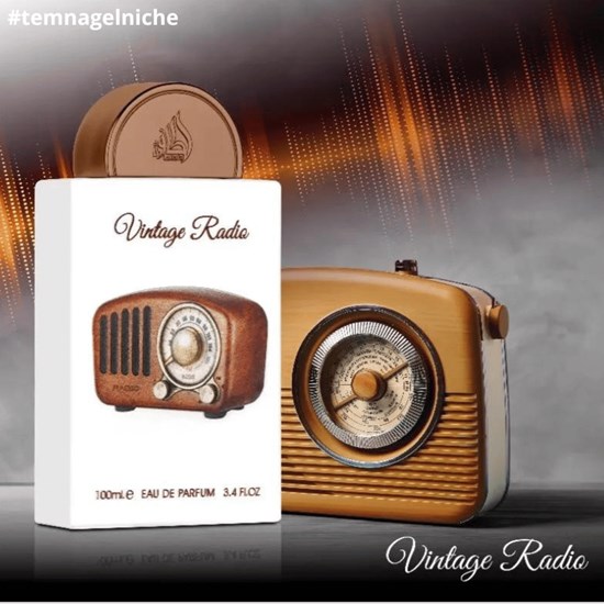Perfume Vintage Radio - Lattafa - Unissex - Eau de Parfum - 100ml