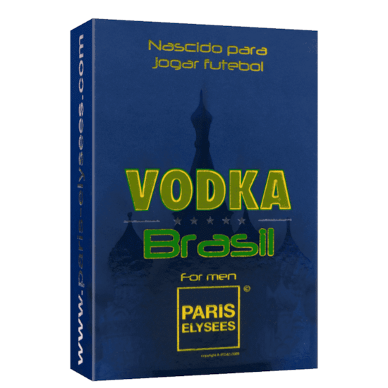 Perfume Vodka Brasil Blue - Paris Elysees - Masculino - Eau de Toilette - 100ml Perfume Vodka Brasil Blue - Paris Elysees - Masculino - Eau de Toilette - 100ml