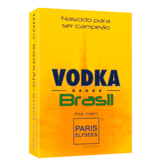 Perfume Vodka Brasil Yellow - Paris Elysees - Masculino - Eau de Toilette - 100ml Perfume Vodka Brasil Yellow - Paris Elysees - Masculino - Eau de Toilette - 100ml