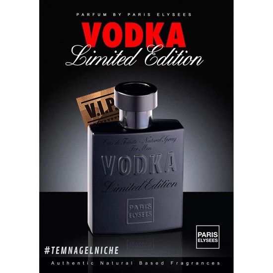Perfume Vodka Limited Edition - Paris Elysees - Masculino - Eau de Toilette - 100ml