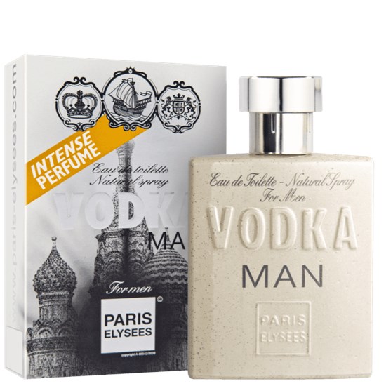 Perfume Vodka Man - Paris Elysees - Masculino - Eau de Toilette - 100ml