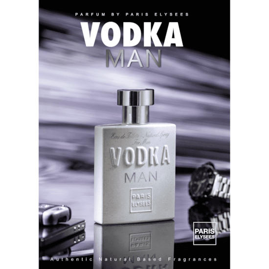 Perfume Vodka Man - Paris Elysees - Masculino - Eau de Toilette - 100ml Perfume Vodka Man - Paris Elysees - Masculino - Eau de Toilette - 100ml
