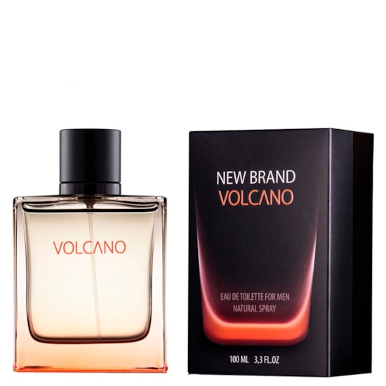 Perfume Volcano for Men - New Brand - Masculino - Eau de Toilette - 100ml Perfume Volcano for Men - New Brand - Masculino - Eau de Toilette - 100ml