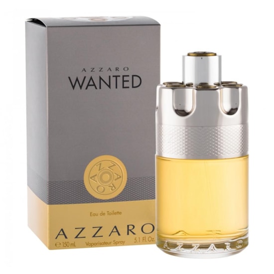 Perfume Wanted - Azzaro - Masculino - Eau de Toilette - 150ml Perfume Wanted - Azzaro - Masculino - Eau de Toilette - 150ml