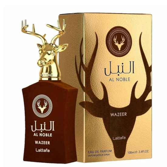 Perfume Wazeer Al Noble - Lattafa - Unissex - Eau de Parfum - 100ml