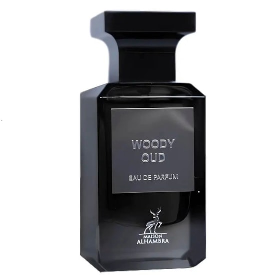Perfume Woody Oud - Alhambra - Masculino - Eau de Parfum - 80ml Perfume Woody Oud - Alhambra - Masculino - Eau de Parfum - 80ml