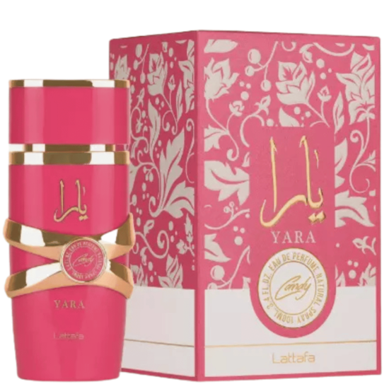 Perfume Yara Candy - Lattafa - Feminino - Eau de Parfum - 100ml Perfume Yara Candy - Lattafa - Feminino - Eau de Parfum - 100ml