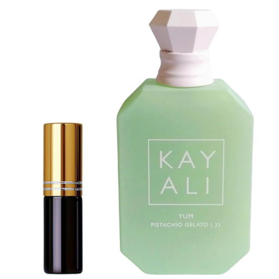 Perfume Yum Pistachio Gelato 33 Pocket - Kayali - Eau de Parfum - 5ml Perfume Yum Pistachio Gelato 33 Pocket - Kayali - Eau de Parfum - 5ml