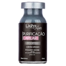 Power Dose Purificação Capilar com Carvão Ativado - Light Hair - 10ml Power Dose Purificação Capilar com Carvão Ativado - Light Hair - 10ml