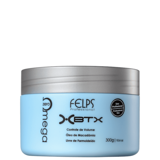 Redutor de Volume Omega Zero BTX Organic - Felps Profissional - 300g Redutor de Volume Omega Zero BTX Organic - Felps Profissional - 300g