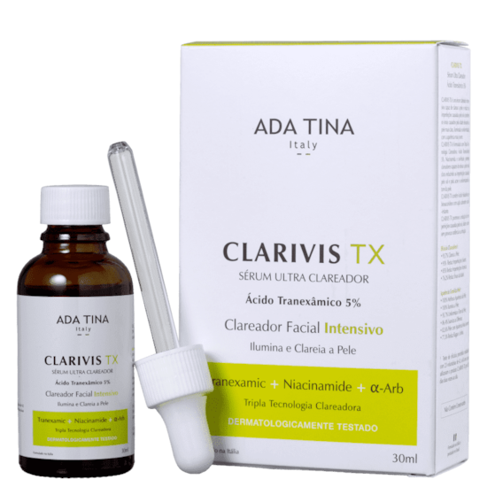 Sérum Clareador de Manchas - Clarivis TX - Ada Tina - 30ml Sérum Clareador de Manchas - Clarivis TX - Ada Tina - 30ml