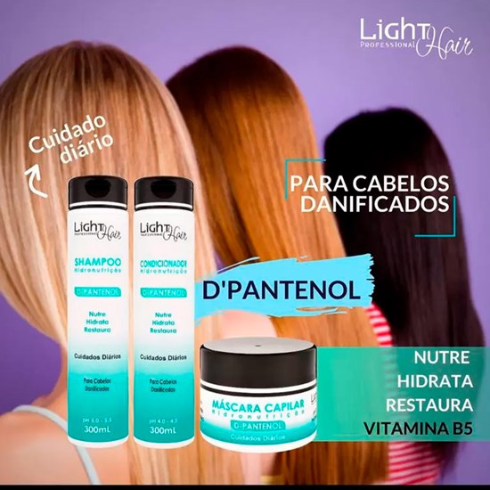 Shampoo D’ Pantenol Nutrição Light Hair - 1lt