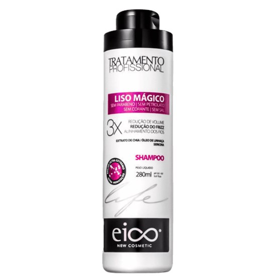Shampoo Life Liso Mágico - Eico - 280ml